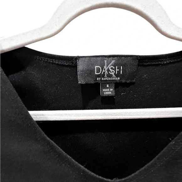 Dash (kardashian line) little black dress size 4 in excellent like-new condition - Picture 4 of 6